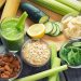 Nước ép rau xanh và hoa quả