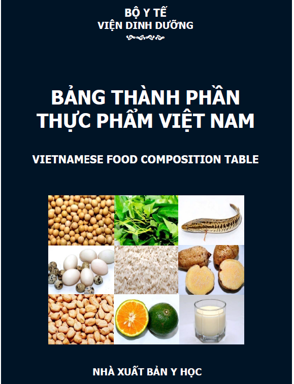 Bảng thành phần thực phẩm Việt Nam 2007