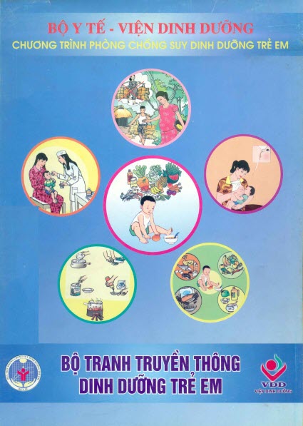 Bộ tranh truyền thông dinh dưỡng trẻ em