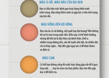 Đoán bệnh qua màu nước tiểu